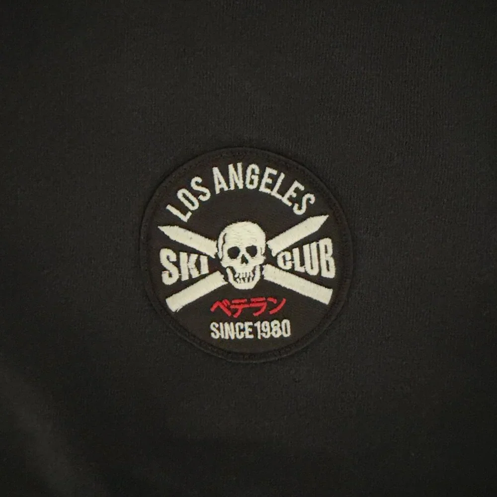 The Hundreds Los Angeles Ski Club Collab Hoodie Black XL‎